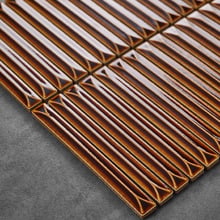 Akira Terracotta Kit Kat Porcelain Mosaic Tile